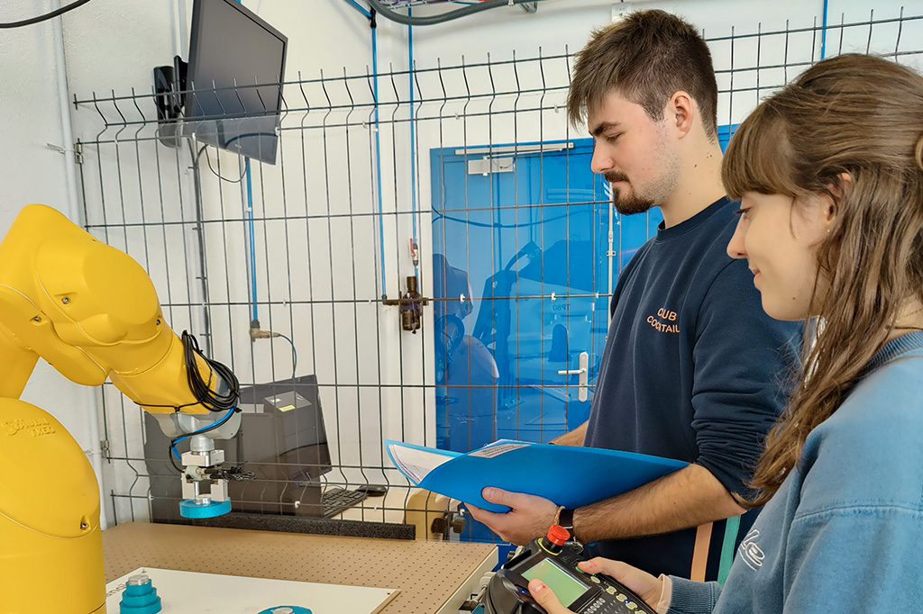 Etudiants GEii à l'IUT de Mulhouse