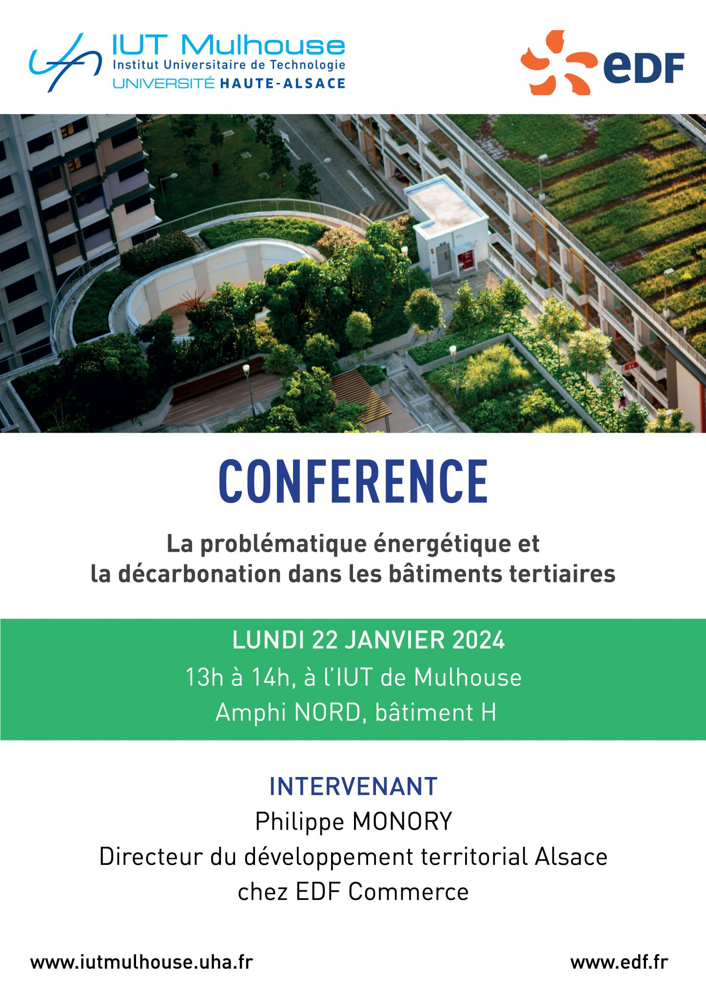Edf Commerce Conférence - Iut de Mulhouse